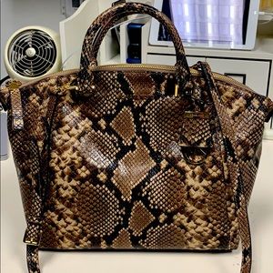 Michael Kors New Python print handbag